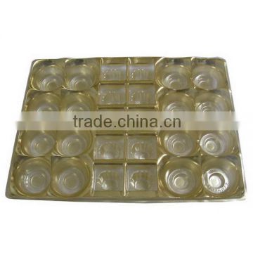 plastic vac tray for chocolate