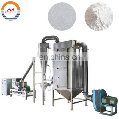 Automatic icing sugar powder making grinding milling machine auto industrial powdered micro sugar grinder mill price for sale