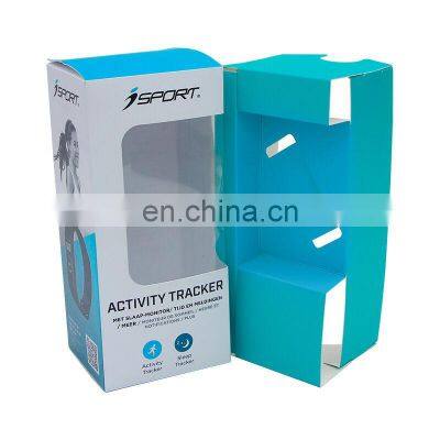 Customized Electronics Products Packing Rigid Box Smart Sport Watch Gift Package Packaging Boxes With Window