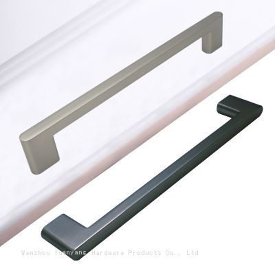 Hot sale zinc alloy furniture kitchen cabinet hardware handles square drawer knob