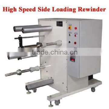 Side Loading Rewinder Machine for LD Rolls