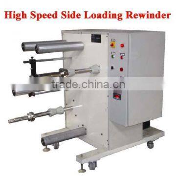 High Speed side loading Rewinder