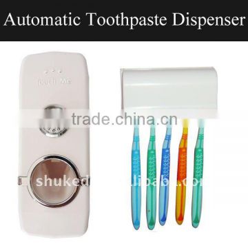 Touch Me Automatic Toothpaste Dispenser with clock