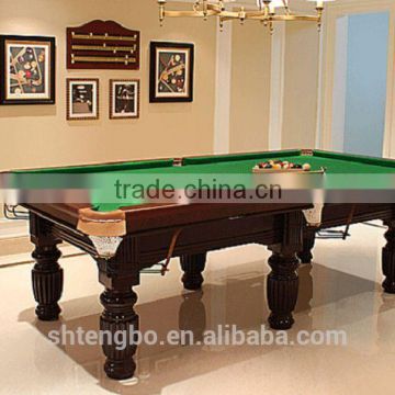 Economic 8ft MDF billiard table,classic type pool tables for table game on sale