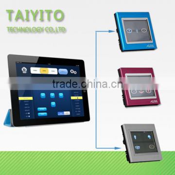 TAIYITO ZigBee Wireless IOS or Android Home Automation touch panel smart home
