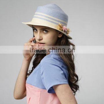 fashion twill bow knot elegantfashion twill bow knot elegant lady bucket hat and cap for spring and autumn