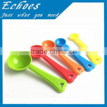 5 pcs colorful measuring spoons set