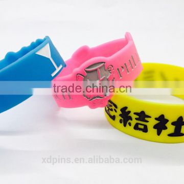 Silicone Anti Mosquito Repellent Bracelet Rubber Wristband with Logo