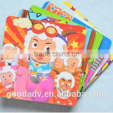 2016 Hot sale lovely cartoon toy for kids promotional eva puzzle