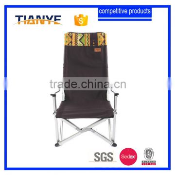 foldable beach camping aluminium adjustable chair with TUV&BV&SGS testing report