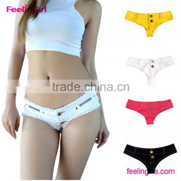 Sexy Women Slim Fit Candy Color Short Pants