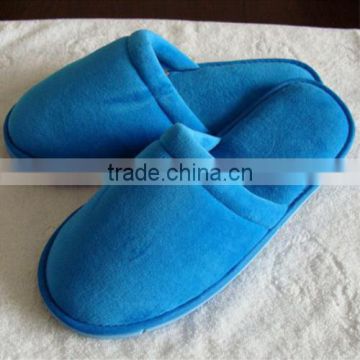( Quali Factory ) Blue velour slippers