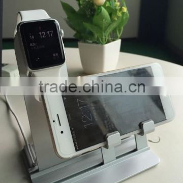 2015 Latest design Aluminium for apple i watch charger stand