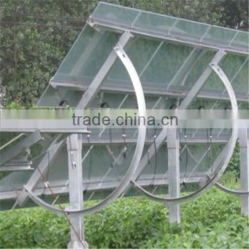 hot dip galvanizing ground pv solar mounting structure Handle Adjustable solar ground mounting Structure