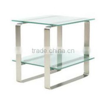 tempered glass SUS304# polished stainless SHELF-304