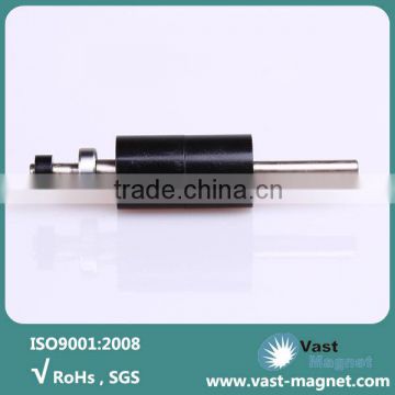 Rare earth bonded magnetic motor parts