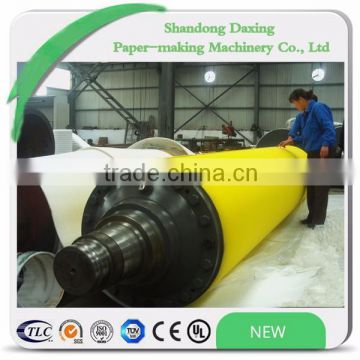 Coated hardness P&J 10-15 polyurethane roller for paper making machine press part of paper mill