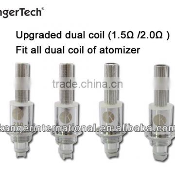 2014 kanger newest design hot selling upgraded e cig dual coil