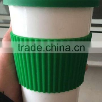 double wall ceramic mug with silicone lid                        
                                                                                Supplier's Choice