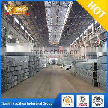 China non secondary prime quality square rectangle galvanized steel hollow section for door frame