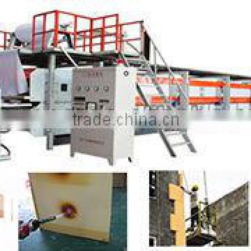 crawler type phenolic resin borad automatic production line