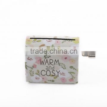 Music Box for Gift Tin Customized Promotion Cute Mail Shaped High Quality Mini Music Tin Box