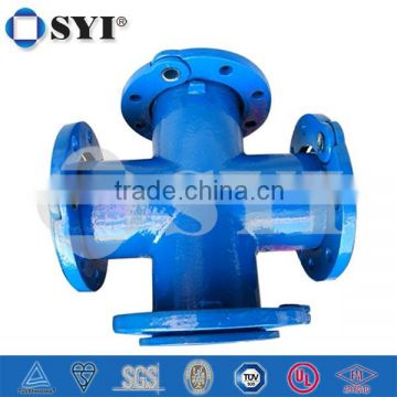 Ductile iron All Loosing Flanged Cross