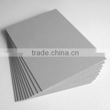2.5mm double grey board paper laminated grey chipboard