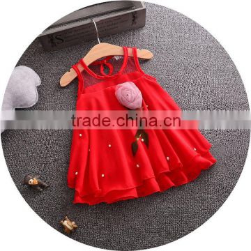 Trade assurance baby girls party wear dress designs