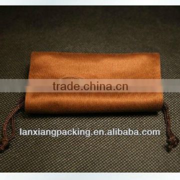Brown drawstring gifts pouch
