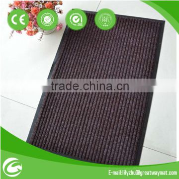Stripe polyester needle mat