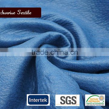 faux leather fabric blue