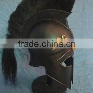 Black Corinthian Helmet