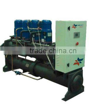 Modular industrial water cooled water chiller