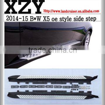 2008-13 X5 oe style side step, x6 car pedals,running board for X5