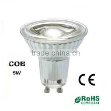 GU10 COB Spotlight 4W 5W 6W Glass LED Spot light