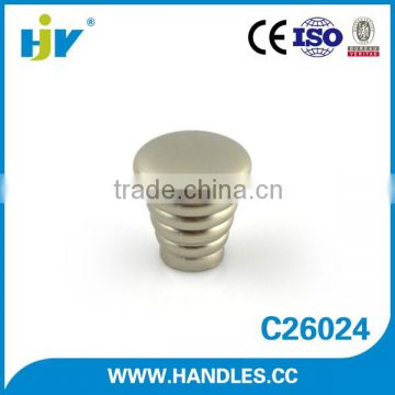 Bottom price hardware products round chest of drawer knobs