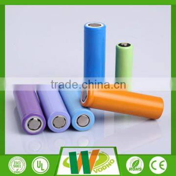 Wholesale 3.7v 1500mah-2600mah rechargeable li ion 18650 battery