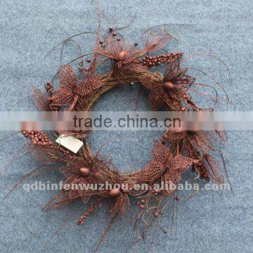 New arrival Decorative Artificial Flower Garland,artificial decoration wreath