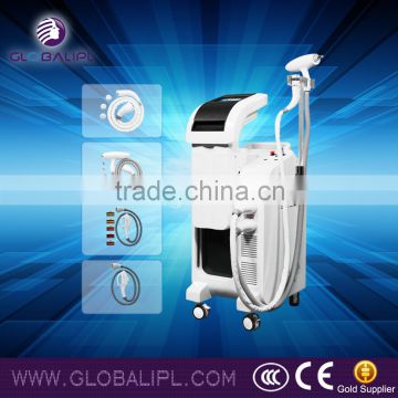 Arms / Legs Hair Removal OEM 3 In 1 E-light (ipl Rf) Beauty Salon Machine For Skin Care Painless