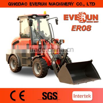 Qingdao Everun 0.8 Ton Front End Type Mini Wheel Loader
