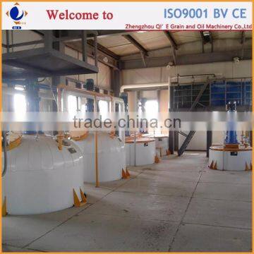 2-500TPD cooking oil refinery machine production workshop