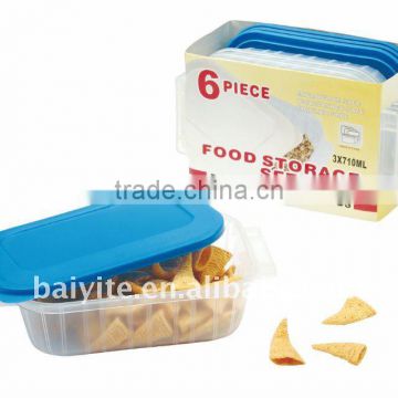 food storage lunch box plastic container