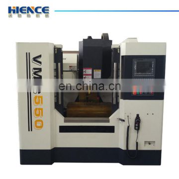 4 axis metal vertical cnc milling machine with tool changer VMC550