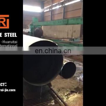 Large diameter spiral steel pipe, SS400 welded carbon steel pipe 30"