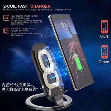 Compatible Aluminium Fast Universal Charger Pad Charge 10w Fast Dual wireless