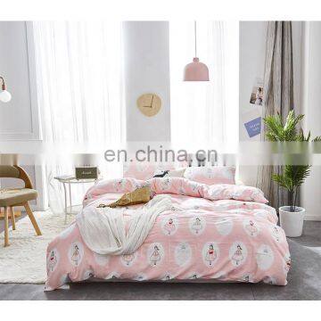 2018 new version 100% cotton bedding linen modern bed sets linen sheets duvet cover princess delicate pattern for living room