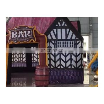 Commercial movable air pop up inflatable drink bar for events