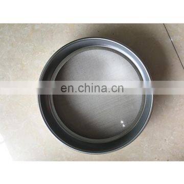 Stainless steel laboratory soil test sieve