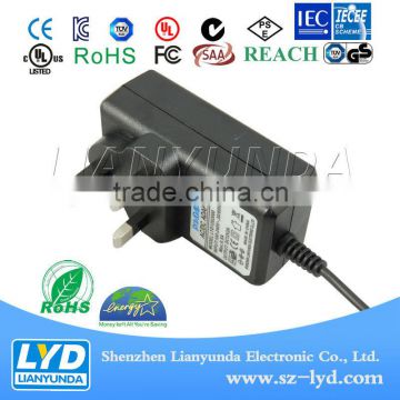 CB Report 12V2A Power adapter for powering portable dvd players